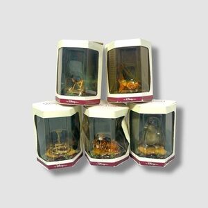 Disney Lot 5 TINY KINGDOM Figures Jungle Book Loue Baloo Shere Khan Mowgli Kaa